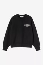 Load image into Gallery viewer, CARHARTT WIP | W' Hugging Cats Sweater | Black / Wax