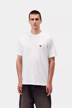 Load image into Gallery viewer, CARHARTT WIP | S/S Small Heart T-Shirt | White &amp; Red