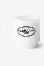 Load image into Gallery viewer, CARHARTT WIP | Hugging Cats Glass Mug | White