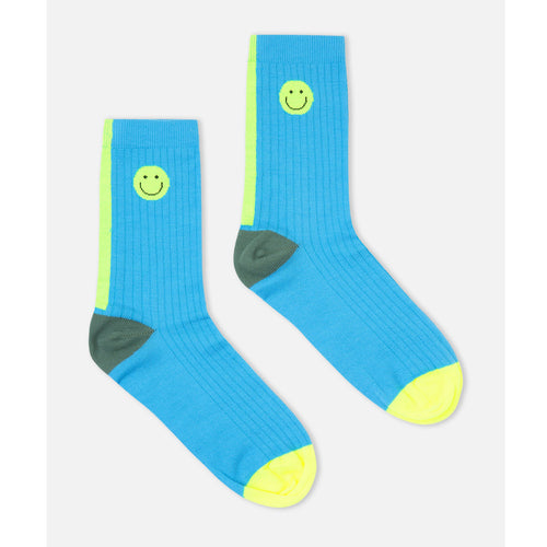 DR BLOOM | Cobi Socks | Blue - LONDØNWORKS
