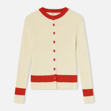 Load image into Gallery viewer, DR BLOOM | Cardigan Gaseosa | Ecru