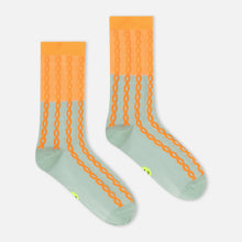 Load image into Gallery viewer, DR BLOOM | Plait Socks | Orange
