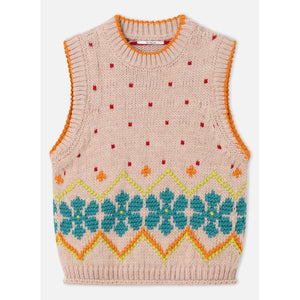 DR BLOOM | Jersey Jumpy Chaleco | Nude