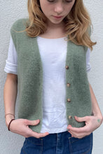 Load image into Gallery viewer, ØST LONDON | Erika Kid Mohair Vest | Leaf Green