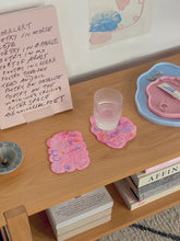 Load image into Gallery viewer, SEBASTIAN SOCHAN | Confetti Tray Coaster | Bubblegum Pink - LONDØNWORKS