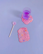Load image into Gallery viewer, SEBASTIAN SOCHAN | Confetti Tray Coaster | Bubblegum Pink - LONDØNWORKS