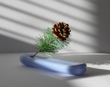 Load image into Gallery viewer, MÆGEN | Lilo Hand Blown Glass Incense Holder | Milky Blue