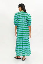 Load image into Gallery viewer, COMPANIA FANTASTICA | Imogen Dress | Blue and Green - LONDØNWORKS