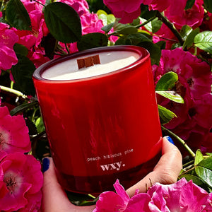 WXY | Roam Candle | Peach Hibiscus Pine