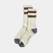 Load image into Gallery viewer, REVOLUTION | 8906 Jaquard Crew Socks | White