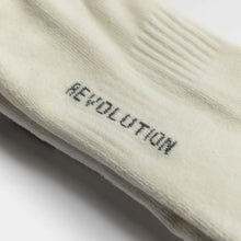 Load image into Gallery viewer, REVOLUTION | 8906 Jaquard Crew Socks | White