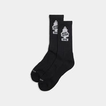 Load image into Gallery viewer, REVOLUTION | 8912 Jaquard Crew Socks | Black