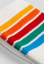 Load image into Gallery viewer, REVOLUTION | 8903 Jaquard Crew Socks | White