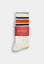 Load image into Gallery viewer, REVOLUTION | 8922 Jacquard Crew Socks | Off White