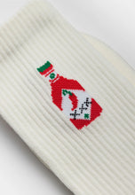Load image into Gallery viewer, REVOLUTION | 8925 CHI Jacquard Crew Socks | Off-White