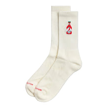 Load image into Gallery viewer, REVOLUTION | 8925 CHI Jacquard Crew Socks | Off-White