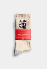Load image into Gallery viewer, REVOLUTION | 8927 NEE Jacquard Crew Socks | Off-White