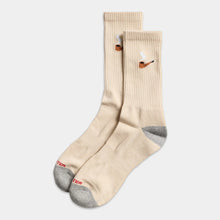 Load image into Gallery viewer, REVOLUTION | 8927 PIP Jacquard Crew Socks | Off-White