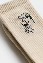 Load image into Gallery viewer, REVOLUTION | 8927 SME Jacquard Crew Socks | Off-White