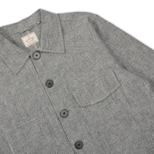 BURROWS AND HARE | Jericho Jacket | Houndstooth Black and White