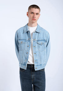 DR DENIM | Joey Trucker Jacket | Stream Light Retro