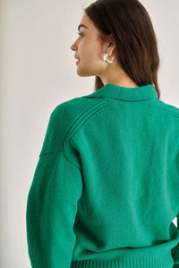 KOMODO | Connie Wool Top | Green