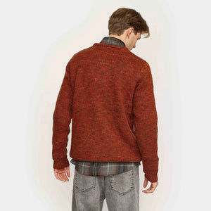 REVOLUTION | 6528 Knit Sweater  | Dark Red