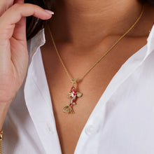 Load image into Gallery viewer, BILL SKINNER | Koi Carp Pendant Necklace | Gold - LONDØNWORKS