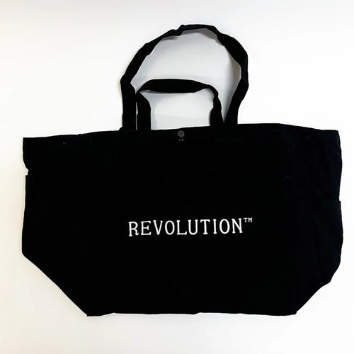 REVOLUTION | 9374 Large Weekend Bag | Black - LONDØNWORKS