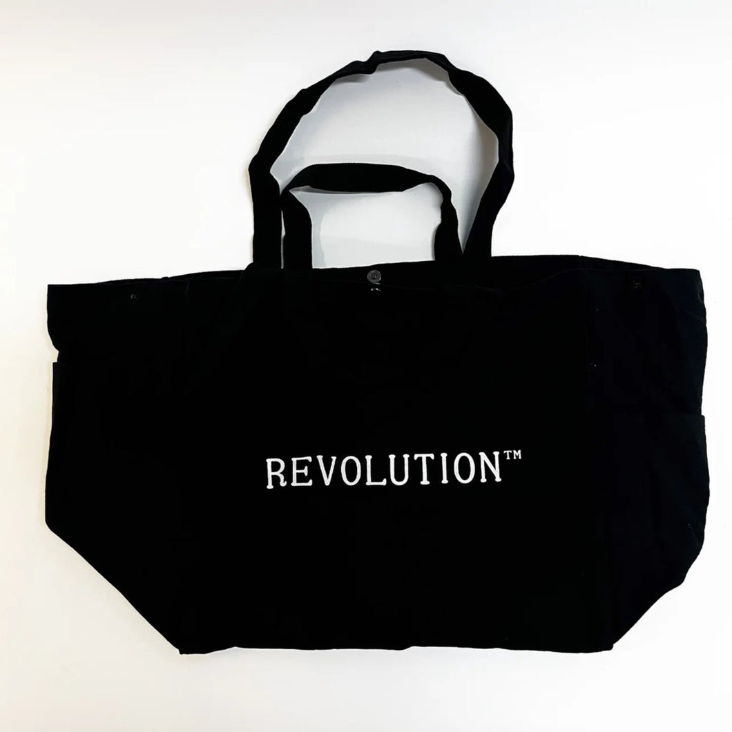 REVOLUTION | 9374 Large Weekend Bag | Black - LONDØNWORKS