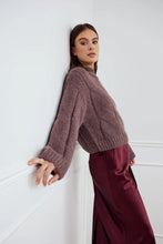 Load image into Gallery viewer, NOELLA | Lynx Knit | Morel - LONDØNWORKS