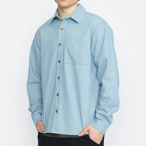 REVOLUTION | 3115 Loose Shirt | Lightblue