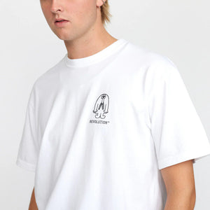 REVOLUTION | 1372 Mon T-Shirt | White