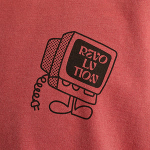 REVOLUTION | 1372 Unp T-Shirt | Red - LONDØNWORKS