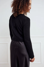 Load image into Gallery viewer, NOELLA | Lya Knit Cardigan | Black - LONDØNWORKS