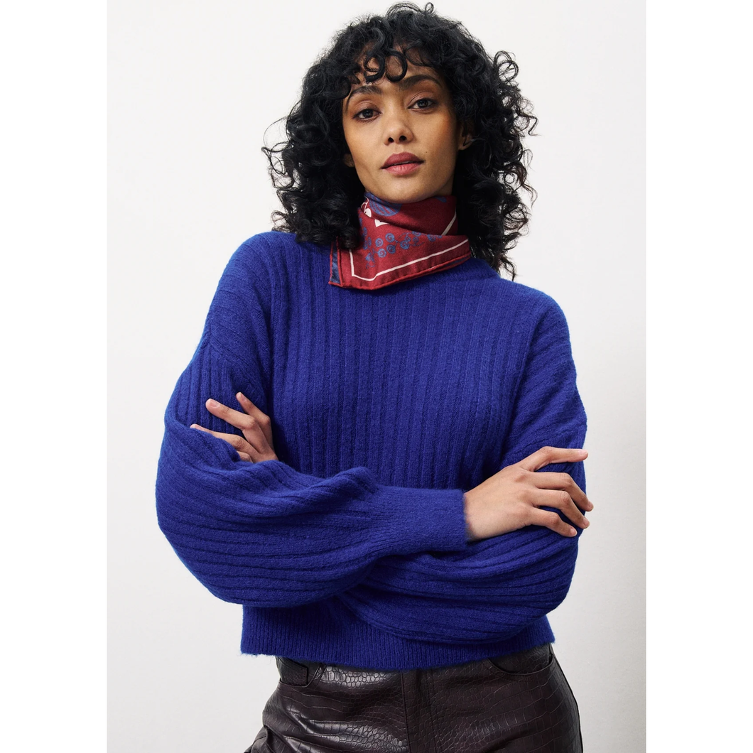 FRNCH | Naicha Jumper | Electric Blue