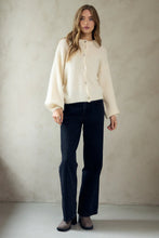 Load image into Gallery viewer, Noella | Kae Knit Cardigan | Oyster - LONDØNWORKS