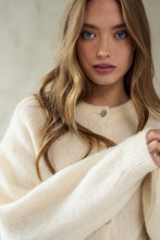Load image into Gallery viewer, Noella | Kae Knit Cardigan | Oyster - LONDØNWORKS