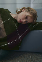 Load image into Gallery viewer, Noella | Lai Knit Avocado Sweater | Green Mix
