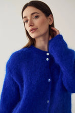 Load image into Gallery viewer, NOELLA | N-kae Mohair Cardigan | Electric Blue