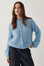 Load image into Gallery viewer, NOELLA | N-kae Mohair Cardigan | Baby Blue