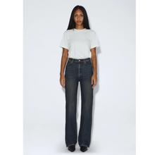 Load image into Gallery viewer, DR DENIM | Moxy High Straight Jeans | Cape Dark Oil Used