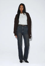 Load image into Gallery viewer, DR DENIM | Moxy High Straight Jeans | Cape Dark Oil Used