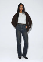 Load image into Gallery viewer, DR DENIM | Moxy High Straight Jeans | Cape Dark Oil Used