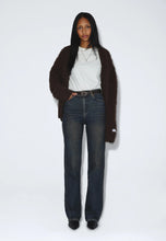 Load image into Gallery viewer, DR DENIM | Moxy High Straight Jeans | Cape Dark Oil Used