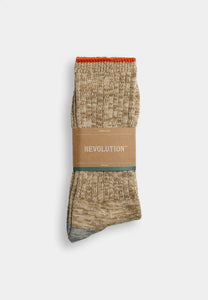 REVOLUTION | 8917 Outdoor Sock | Off White