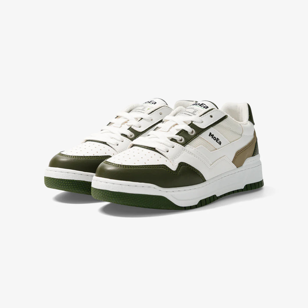 MoEa | GEN2 Sport Vegan Sneakers | Cactus & White Green