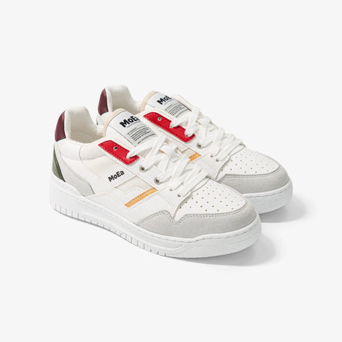 MoEa | GEN2 All In Vegan Sneakers | White Multi - LONDØNWORKS