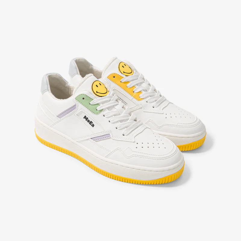 MoEa X SMILEY | GEN1 Vegan Sneakers | Pastel Drop