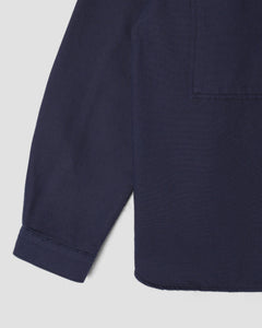 Stan Ray | Painters Pop Over Shirt | Navy Bedford